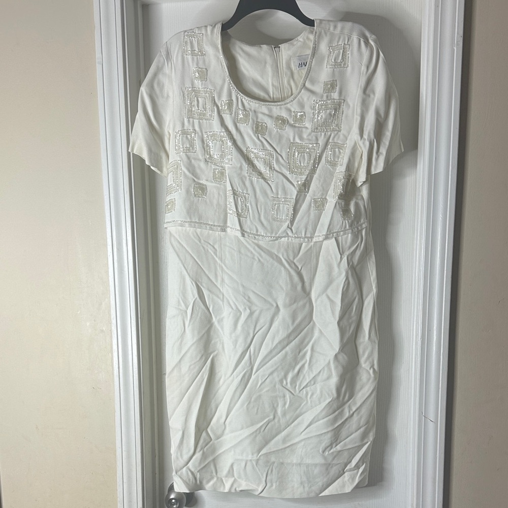 Vintage White Mini habit Dress